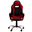Кресло Фортуна 5(74) красно-черное